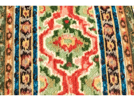 Pair Of Highly Textural Upholstered Down Pillows