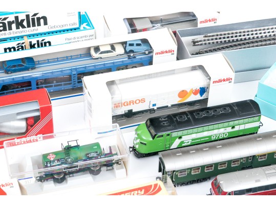Large Assembled Train Set
