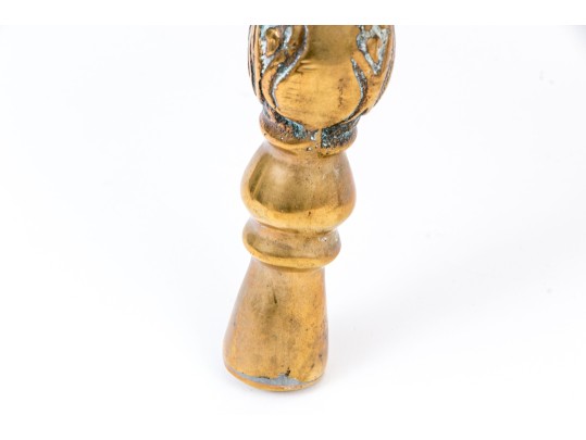 Brass Tripod Footstool