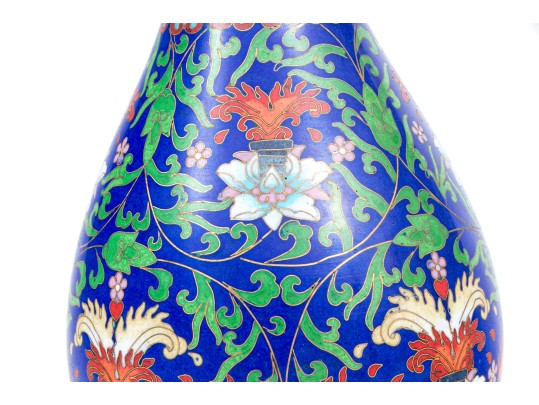 Chinese Cloissone Vase