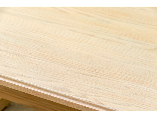 Oak Trestle Dining Table