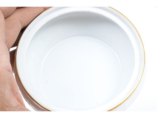 Hungarian Herend Rothschild Porcelain Lidded Bowl