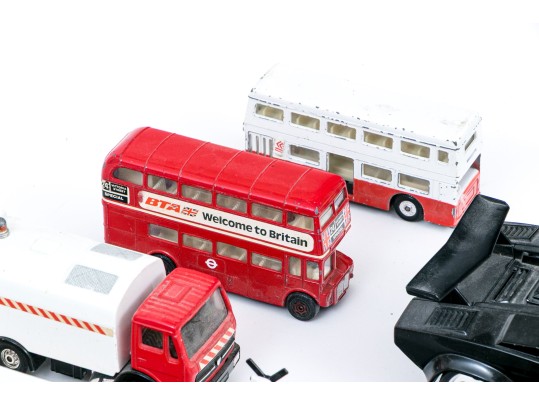Collection Of Seventeen Toy Automobiles
