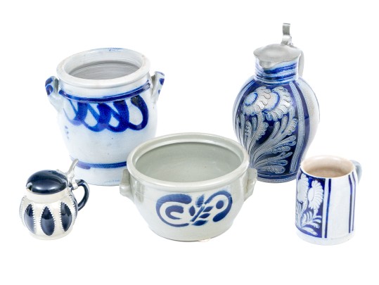Four Pieces Of Vintage Landert Ceramic Wares