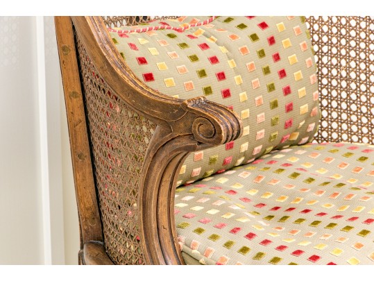 Pair Of Antique Louis XVI Bergères, Ca. 1920's