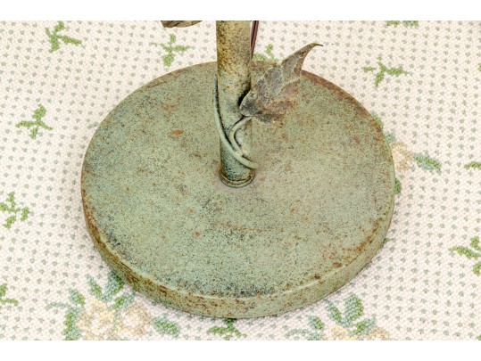 Pair Of Toleware Floor Lamps