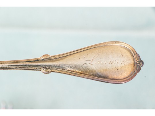 Set Of Six Antique Sterling Silver Forks, 8.05 Ozt.