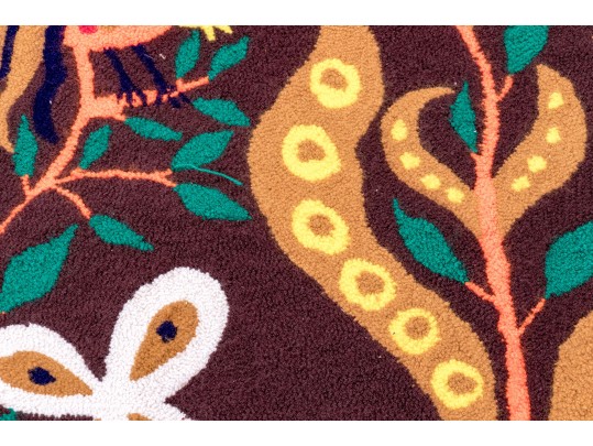Luis Montiel, (Venezuelan, 1914-1998) Wool Jungle Tapestry, 8'-1 1/2