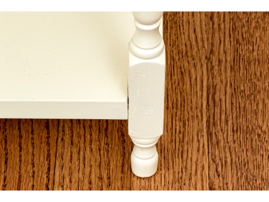 French Country Three-Tier Accent Table For Restoration