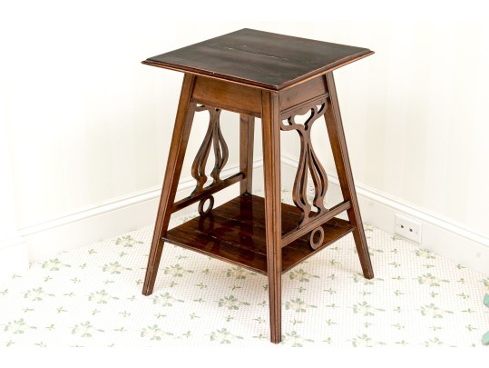 Antique Art Nouveau Accent Table