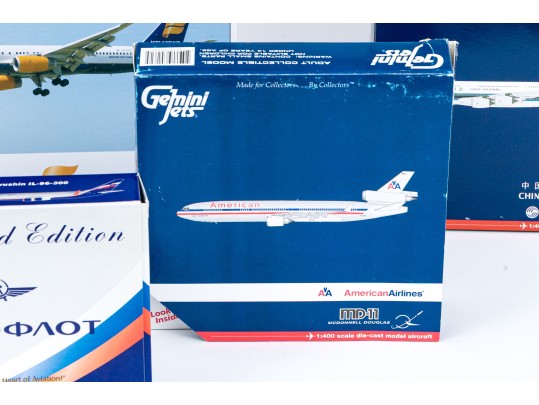 Eight Vintage Model Airplanes - New In Box