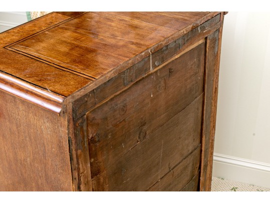 19th Century Transitional Full Size Three Drawer Commode #2