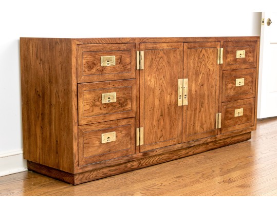 Henredon Scene One Collection Campaign Style Credenza