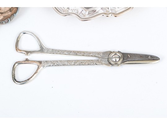Twenty Pieces Silver Plate And Brass