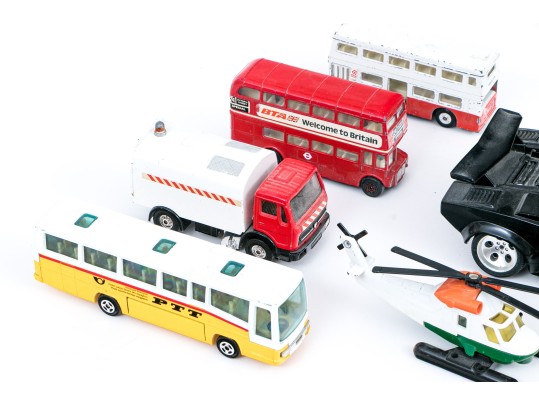 Collection Of Seventeen Toy Automobiles