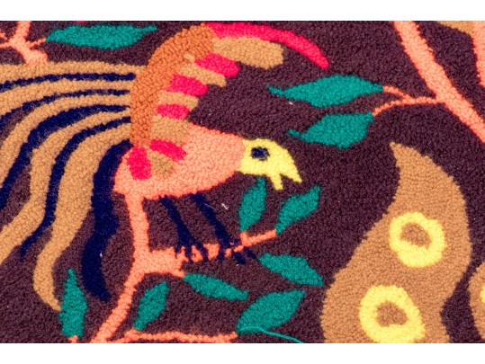 Luis Montiel, (Venezuelan, 1914-1998) Wool Jungle Tapestry, 8'-1 1/2