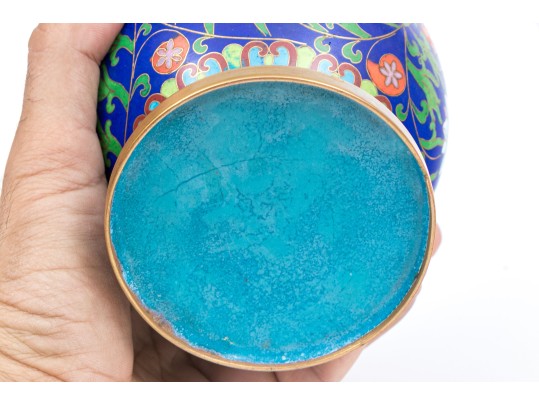 Chinese Cloissone Vase