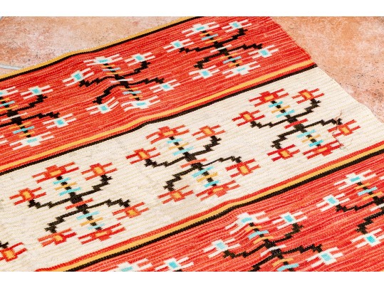 Flatweave Wool Carpet, 6'-5 1/2
