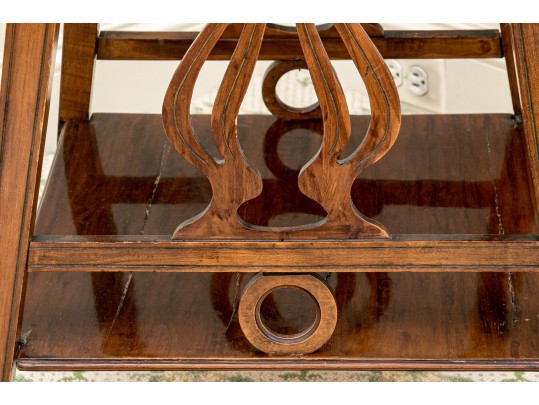 Antique Art Nouveau Accent Table