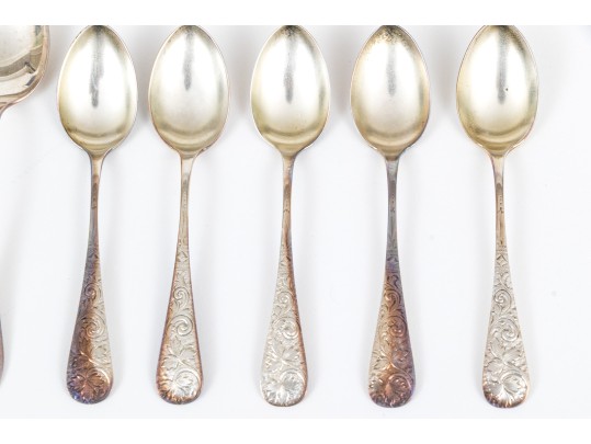 Sterling Silver Thirteen Pieces, 8.185 Ozt.