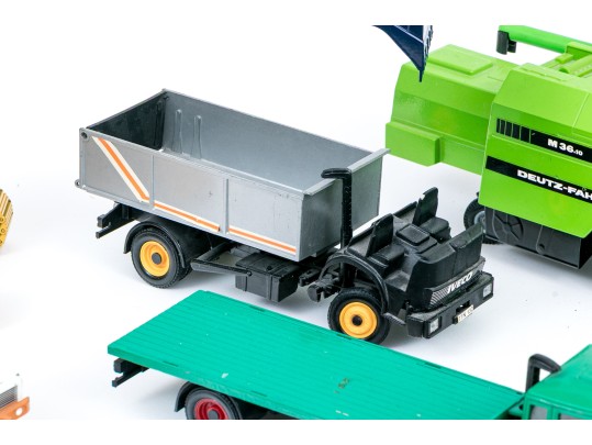 Collection Of Ten Die Cast Trucks
