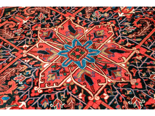 Beautiful Vintage Persian Heriz Room Size Rug, 19’ X 11’6”
