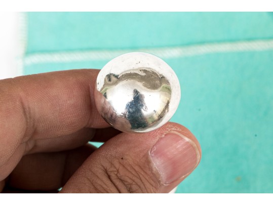 Tiffany & Co. Sterling Silver Baby Rattle, 0.99 Ozt