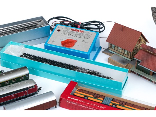 Large Assembled Train Set