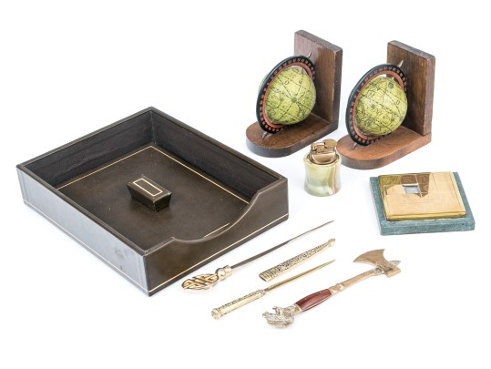 Collection Of Vintage Desk Accessories