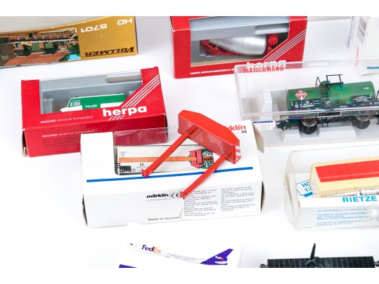 Large Assembled Train Set