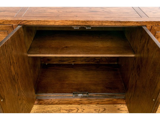 Henredon Scene One Collection Campaign Style Credenza