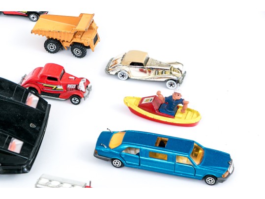 Collection Of Seventeen Toy Automobiles