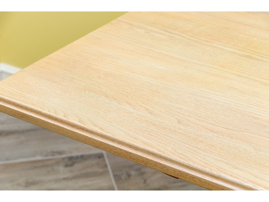 Oak Trestle Dining Table
