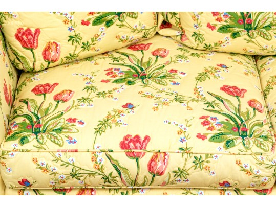 Beverly Interiors Stewart Collection Quilted Upholstered Loveseat Sofa