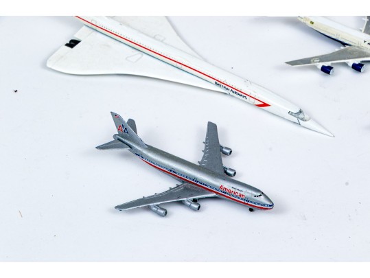 Eleven Die Cast Airplanes And A Space Shuddle