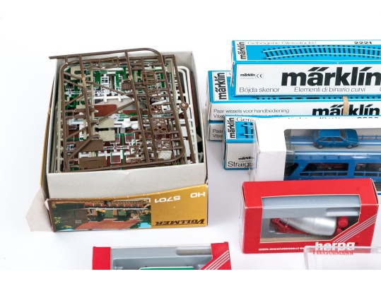 Large Assembled Train Set