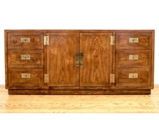 Henredon Scene One Collection Campaign Style Credenza