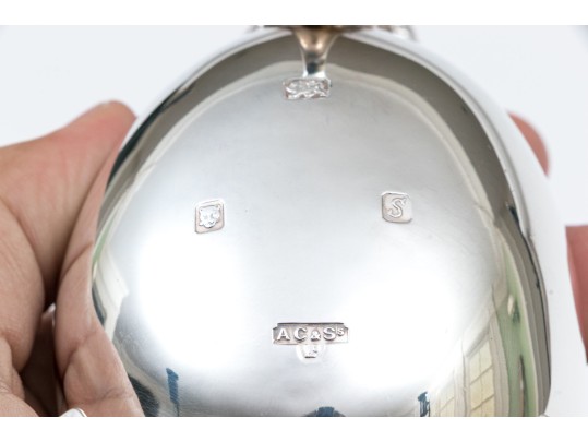 English A C & Sons Ltd London Sterling Silver Sauceboat, 5.81 Ozt.