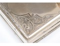 Antique Etched Silver Plated Paper Weight