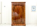 Biedermeier Walnut Veneer Cabinet, Ca. 1830-50
