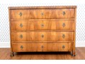 Finely Veneered Biedermeier Dresser