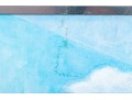 Large Signed Painting On Canvas, Industrial Complex, 1976