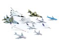 Eleven Die Cast Airplanes And A Space Shuddle