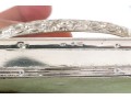 Antique Etched Silver Plated Paper Weight
