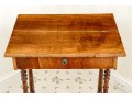 Biedermeier Walnut Workstand, Ca. 1840-60