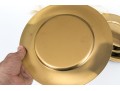 Set Of Twelve Brass Chargers - Like New