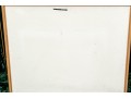 Large Signed Painting On Canvas, Industrial Complex, 1976