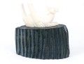 Decorative Pair Of Carved Bone Antelopes