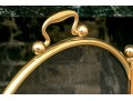 Quality Brass Fireplace Screen  (2 Of 2)