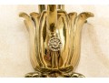 Pair Of Brass Wall Sconces